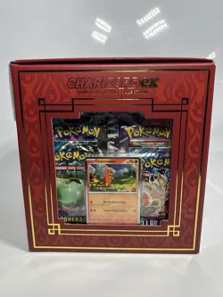 Pokemon Cards TCG - Charizard ex Super Premium Collection Box - w/ 10 Boosters - Image 2