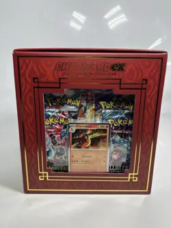 Pokemon Cards TCG - Charizard ex Super Premium Collection Box - w/ 10 Boosters - Image 4