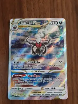 Darkrai VSTAR Crown Zenith: Galarian Gallery Ultra Rare Holo Card GG50/GG70 - Image 1