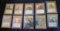 Magic The Gathering 10 ~ Mythic Rare Card Lot ~ Basic~ Borderless ~ Foil MINTY - Image 1