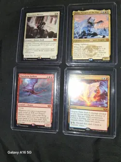Magic The Gathering 10 ~ Mythic Rare Card Lot ~ Basic~ Borderless ~ Foil MINTY - Image 2