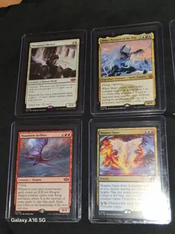 Magic The Gathering 10 ~ Mythic Rare Card Lot ~ Basic~ Borderless ~ Foil MINTY - Image 3