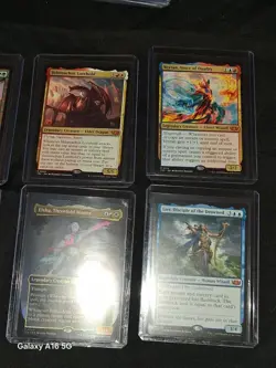 Magic The Gathering 10 ~ Mythic Rare Card Lot ~ Basic~ Borderless ~ Foil MINTY - Image 5