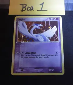 Lugia 29/115 Cosmo holo Rare Unseen Forces Pokemon Card - NM - Image 1