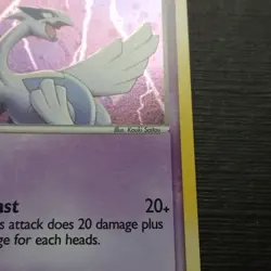 Lugia 29/115 Cosmo holo Rare Unseen Forces Pokemon Card - NM - Image 4