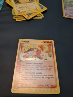 Pokemon Cards: Torkoal 12/97 EX Dragon Holo Rare 2003 E-Series VINTAGE ✨ - Image 1