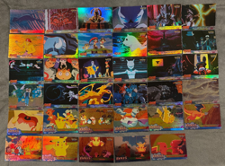 1999 Topps Nintendo Movie Cards Mewtwo Strikes Back HOLO Lot Incomplete - Image 1