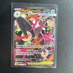 ENGLISH Mega Lopunny EX SIR 128/094 Phantasmal Flames NEAR MINT Pokemon Card - Image 1