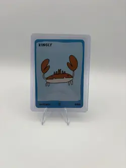 Kingly 0099 Pokemon Card Parody Pokenots 151 - Image 1