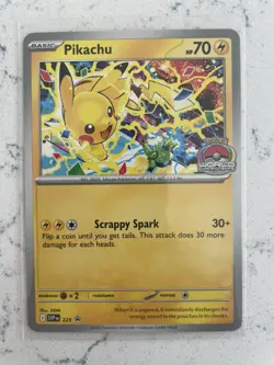 Pikachu - 225 (World Championship 2025) 225 Sv: Scarlet & Violet Promo Card - Image 1