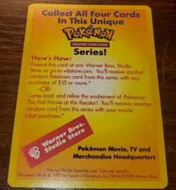 Catch Mew Promo Pokemon Card Pokemon League 1999 - Image 4