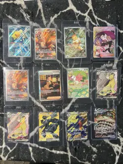 24 Card Psa 10 Pokemon Lot, SIR, IR Lot!!! All Cards Are Perfectly Centered F&B - Image 1