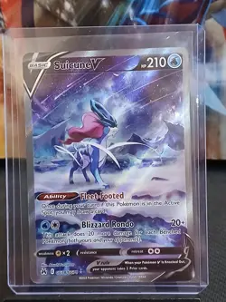 Suicune V GG38/GG70 Crown Zenith: Galarian Gallery Pokemon Card - Image 2