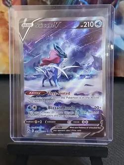 Suicune V GG38/GG70 Crown Zenith: Galarian Gallery Pokemon Card - Image 3