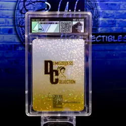 Asuka Langley Waifu Card Encased DC Label Gold Foil Demigoddess Collection SLAB - Image 4