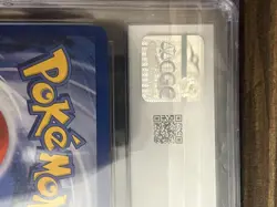 CGC 10 GEM MINT Team Rocket's Meowth 2000 Black Star Promos 18 Pokemon Card - Image 4