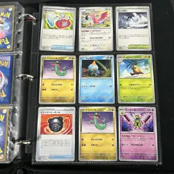 Pokemon Vintage Cards (METAL CUSTOM MEW) Binder Pages Lot - Image 3