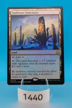 MTG Soulstone Sanctuary Foundations Foil #133 - Image 1