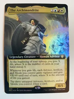 The Archimandrite *FOIL EXT ART* BRC MTG NM/MT EDH Commander Exclusive BRO - Image 1