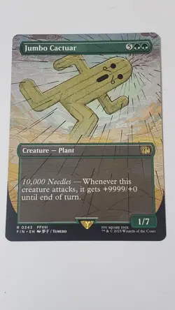 Jumbo Cactuar (Borderless) Final Fantasy Regular - Image 1