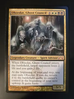 Obzedat, Ghost Council NM Gatecrash MTG FREE SHIPPING - Image 1