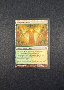 Temple Garden - Return to Ravnica (RTR) - Lightly Played (LP), MTG - Image 1