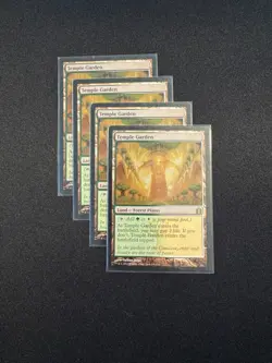 Temple Garden - Return to Ravnica (RTR) - Lightly Played (LP), MTG - Image 2