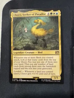Choco, Seeker of Paradise, Chocobo Landfall - Final Fantasy MTG Commander Deck - Image 1