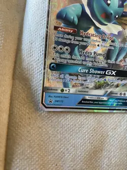Vaporeon Gx Sm172 Promo Sun & Moon Pokemon TCG (NM) - Image 2