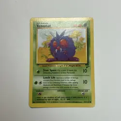 Pokemon TCG - Base Set 2 - Venonat - 97/130 - Common - Regular LP/NM - Image 1