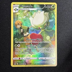 Pokemon TCG Roserade Lost Origin Trainer Gallery TG02/TG30 Holo Ultra Rare - Image 1