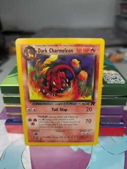 Dark Charmeleon 32/82 Team Rocket W Stamp Promo Kraft Cheese 2000 WOTC Pokemon - Image 1