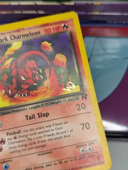 Dark Charmeleon 32/82 Team Rocket W Stamp Promo Kraft Cheese 2000 WOTC Pokemon - Image 3