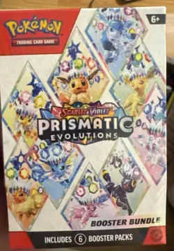 Pokemon Scarlet and Violet Prismatic Evolutions Booster Bundle *Brand New - Image 1