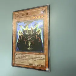 Vintage Yu-Gi-Oh! Lord of D. (SDK-041, Super Rare, Unlimited) 2002 - Image 2