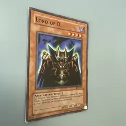 Vintage Yu-Gi-Oh! Lord of D. (SDK-041, Super Rare, Unlimited) 2002 - Image 3