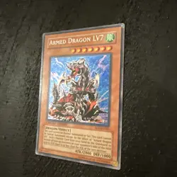 YUGIOH ARMED DRAGON LV7 SD1-ENDE1 LIMITED EDITION 1ST EDITION SECRET RARE - Image 2