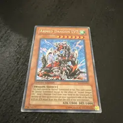 YUGIOH ARMED DRAGON LV7 SD1-ENDE1 LIMITED EDITION 1ST EDITION SECRET RARE - Image 4