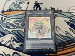 Yugioh Yummy Snatchy Ultra Rare JUSH-EN022 Near Mint 1st Edition - Image 1