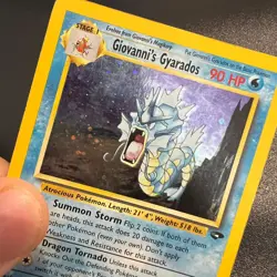 Pokemon Card Giovanni's Gyarados Holo 5/132 Set gym challenge Eng Inglese Good - Image 3