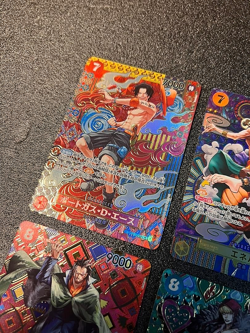 6 Set Special Parallel Ace,Enal,Kaido ONE PIECE CARD GAME Japanese - Image 2