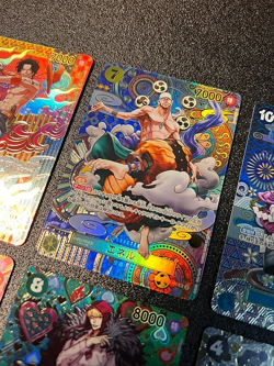 6 Set Special Parallel Ace,Enal,Kaido ONE PIECE CARD GAME Japanese - Image 3