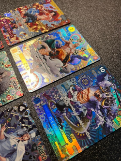 6 Set Special Parallel Ace,Enal,Kaido ONE PIECE CARD GAME Japanese - Image 5