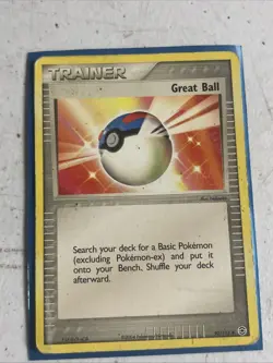 Great Ball 92/112 Uncommon Fire Red & Leaf Green Pokemon Card - Image 1