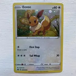 Eevee #95 Black Star Promo Sword & Shield Promo Cards Holo NM - Image 1