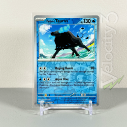 Pokemon TCG Card: PALDEAN TAUROS 41/193 Water Type | Reverse Holo | Uncommon - Image 1