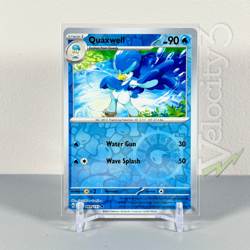 Pokemon TCG Card: QUAXWELL 51/193 Reverse Holo| Uncommon | Paldea Evolved | Mint - Image 1