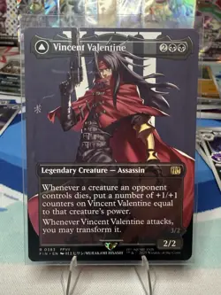 ~ Vincent Valentine (Borderless) ~ NM ~ Universes Beyond: FINAL FANTASY ~ MTG ~ - Image 1