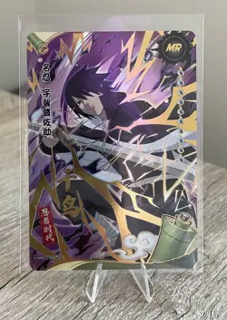 Sasuke Uchiha NRCC-MR-003 Naruto Kayou Card Mint Ultra Rare - Image 1