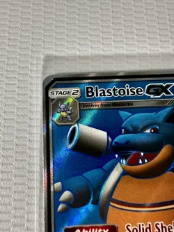 Blastoise GX SM189 - Black Star SM Promo - Full Art Ultra Rare Pokemon Card TCG - Image 3